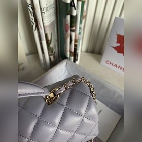 Chanel Mini CfHandle перламутровый одноплечевой сумочка, артикул 