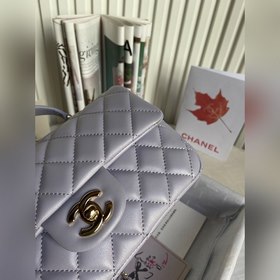 Chanel Mini CfHandle перламутровый одноплечевой сумочка, артикул 