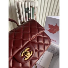 Chanel Mini CfHandle перламутровый одноплечевой сумочка, артикул 