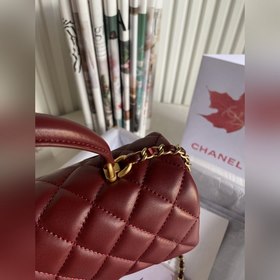 Chanel Mini CfHandle перламутровый одноплечевой сумочка, артикул 