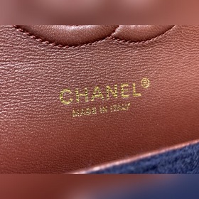CHANEL Модель 01112 Сумка через плечо с клапаном и цепочкой Сумка