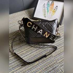 Chanel GABRIELL Модель AS0865 Маленькая сумка-бочонок Материал： г