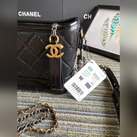 Chanel GABRIELL Модель AS0865 Маленькая сумка-бочонок Материал： г