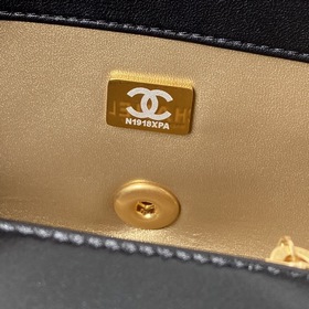 Chanel металлическая сумка с крышкой, модель AS1787 Популярная м