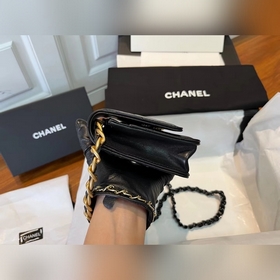 CHANEL Акрил Цепочка Элегантная изысканная сумка Модель 33814 Р