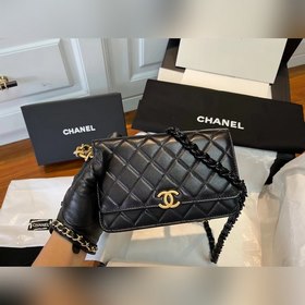 CHANEL Акрил Цепочка Элегантная изысканная сумка Модель 33814 Р