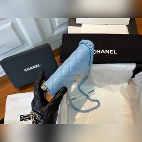 CHANEL Акрил Цепочка Элегантная изысканная сумка Модель 33814 Р
