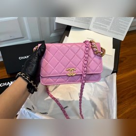 CHANEL Акрил Цепочка Элегантная изысканная сумка Модель 33814 Р