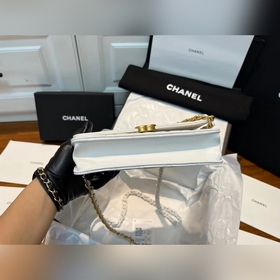 CHANEL Акрил Цепочка Элегантная изысканная сумка Модель 33814 Р