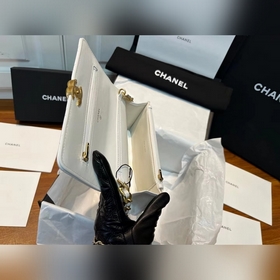 CHANEL Акрил Цепочка Элегантная изысканная сумка Модель 33814 Р