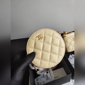 Chanel mini золотой шарик, модель 1466 С оригинальной фурнитурой