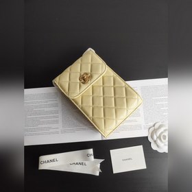 Chanel с двойным C-образным замком и регулируемой цепочкой из ове
