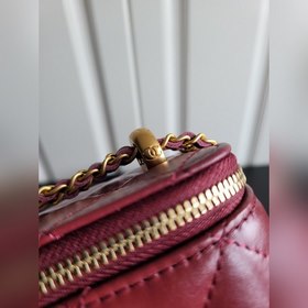 Chanel Импортная кожа с масляным покрытием, маленькая косметичка 