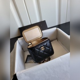 CHANEL Коробка-сумочка Изысканная и оригинальная косметичка с це
