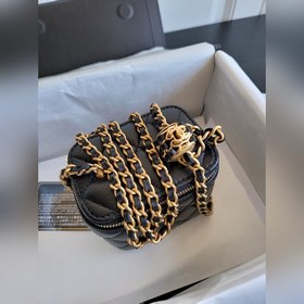 CHANEL Весенняя сумка-коробка Изысканная и оригинальная косметич