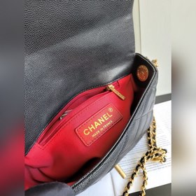 CHANEL Сумка через плечо с золотой цепочкой, модель 99177 Действи