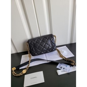 CHANEL Сумка через плечо с золотой цепочкой, модель 99177 Действи