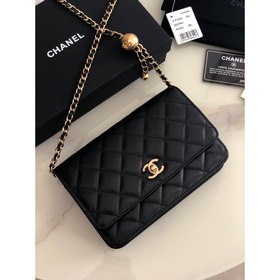 Chanel маленькая золотая сумка с цепочкой, модель AP1450 Действит