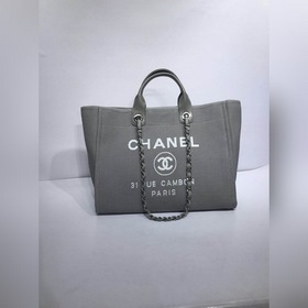 CHANEL Модель A66941 Женская сумка для покупок из джинсовой ткани