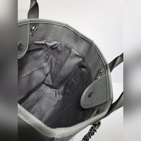CHANEL Модель A66941 Женская сумка для покупок из джинсовой ткани