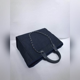 CHANEL Модель A66941 Женская сумка для покупок из джинсовой ткани