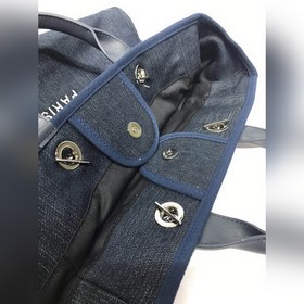 CHANEL Модель A66941 Женская сумка для покупок из джинсовой ткани