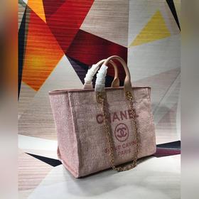 CHANEL Модель A66941 Большая ручная сумка для пляжа Материал： хло