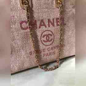 CHANEL Модель A66941 Большая ручная сумка для пляжа Материал： хло