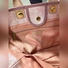 CHANEL Модель A66941 Большая ручная сумка для пляжа Материал： хло