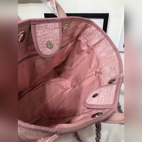 CHANEL Модель A66941 Женская сумка-тоут из джинсовой ткани для по