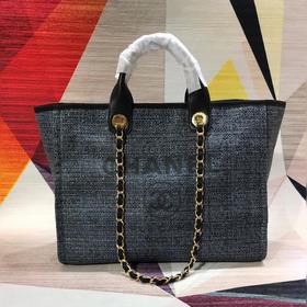 CHANEL Модель A66941 Большая ручная сумка для пляжа Материал： хло