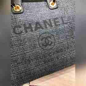 CHANEL Модель A66941 Большая ручная сумка для пляжа Материал： хло