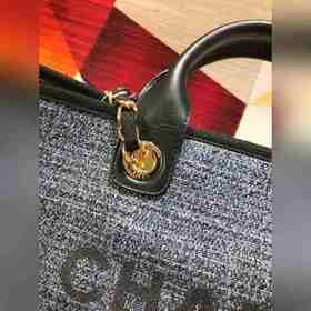 CHANEL Модель A66941 Большая ручная сумка для пляжа Материал： хло