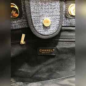 CHANEL Модель A66941 Большая ручная сумка для пляжа Материал： хло