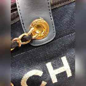 CHANEL Модель A66941 Большая ручная сумка для пляжа Материал： сме