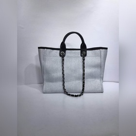 CHANEL Модель A66941 Женская сумка для покупок из джинсовой ткани