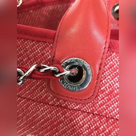 CHANEL Модель A66941 Большая ручная сумка для пляжа Материал： вел