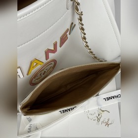 Белая сумка Chanel Модель： 66941 Классическая модель, сочетающая