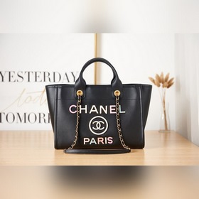 CHANEL 22s пляжная сумка Артикул AS3257 Сумка-тоут Телячья кожа