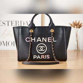 CHANEL 22s пляжная сумка Артикул AS3257 Сумка-тоут Телячья кожа 