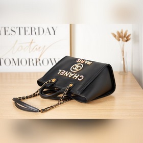 CHANEL 22s пляжная сумка Артикул AS3257 Сумка-тоут Телячья кожа 