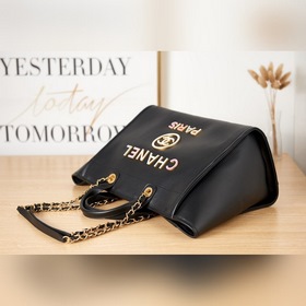 CHANEL 22s пляжная сумка Артикул AS66941 Сумка-тоут Телячья кожа