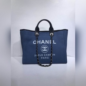 CHANEL Модель A66941 Женская сумка для покупок из джинсовой ткани