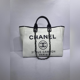 CHANEL Модель A66941 Женская сумка для покупок из джинсовой ткани