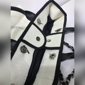 CHANEL Модель A66941 Женская сумка для покупок из джинсовой ткани