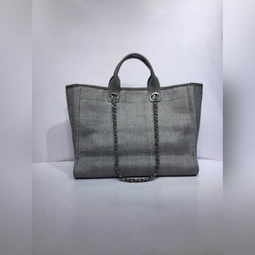 CHANEL Модель A66941 Женская сумка для покупок из джинсовой ткани