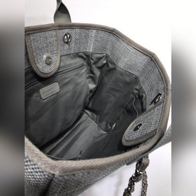 CHANEL Модель A66941 Женская сумка для покупок из джинсовой ткани