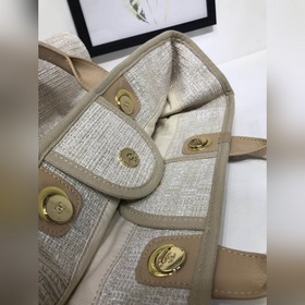 CHANEL Модель A66941 Женская сумка для покупок из джинсовой ткани