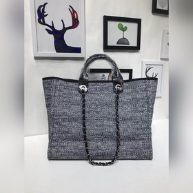 CHANEL Модель A66941 Женская сумка для покупок из джинсовой ткани