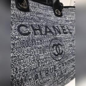 CHANEL Модель A66941 Женская сумка для покупок из джинсовой ткани